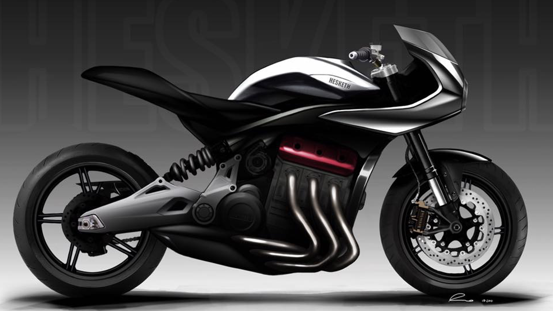 Hesketh Motorcycles Supercharged Triple